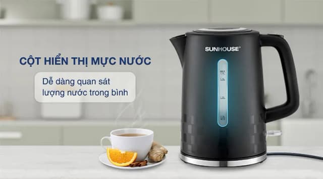 Top 1 so sánh giá Bình đun siêu tốc Sunhouse 1.7 lít SHD1306 - Tìm sản phẩm giá rẻ nhất - Ảnh 9