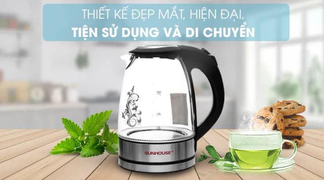 Top 1 so sánh giá Bình đun siêu tốc Sunhouse 1.7 lít SHD1359 - Tìm sản phẩm giá rẻ nhất - Ảnh 16