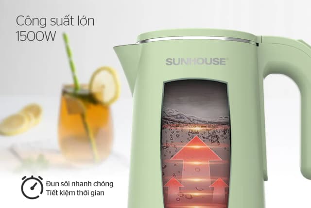 So sánh giá Bình đun siêu tốc Sunhouse 1.8 lít SHD1353 rẻ nhất? - Ảnh 13
