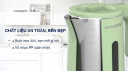 So sánh giá Bình đun siêu tốc Sunhouse 1.8 lít SHD1357 - Tìm sản phẩm giá rẻ nhất - Ảnh 9