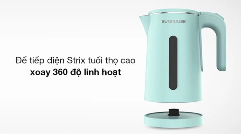 Bình đun siêu tốc Sunhouse 1.8 lít SHD1377 - Giá rẻ nhất hôm nay - Ảnh 12