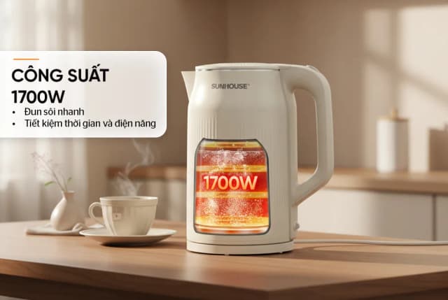 Top 1 so sánh giá Bình đun siêu tốc Sunhouse 3 lít SHD1365 - Tìm sản phẩm giá rẻ nhất - Ảnh 3