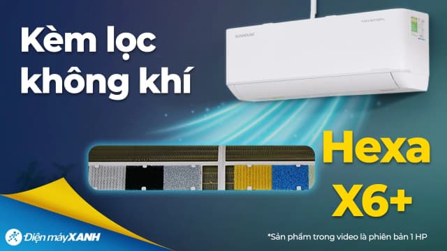 So sánh giá Máy lạnh Sunhouse Inverter 1 HP SHR-AW09IC650 rẻ nhất? - Ảnh 4