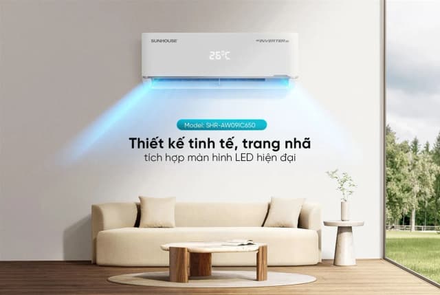 So sánh giá Máy lạnh Sunhouse Inverter 1 HP SHR-AW09IC650 rẻ nhất? - Ảnh 10