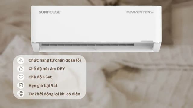 So sánh giá Máy lạnh Sunhouse Inverter 2 HP SHR-AW18IC650 rẻ nhất? - Ảnh 2