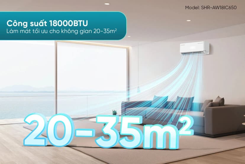 Máy lạnh Sunhouse Inverter 2 HP SHR-AW18IC650 - Giá rẻ nhất hôm nay - Ảnh 19