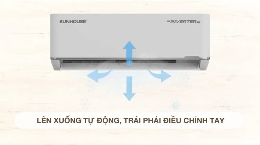 Máy lạnh Sunhouse Inverter 2 HP SHR-AW18IC650 - Giá rẻ nhất hôm nay - Ảnh 6