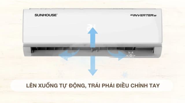 So sánh giá Máy lạnh Sunhouse Inverter 2.5 HP SHR-AW24IC610 rẻ nhất? - Ảnh 4