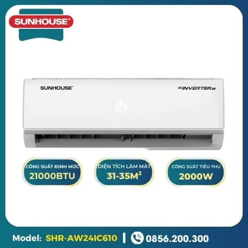 So sánh giá Máy lạnh Sunhouse Inverter 2.5 HP SHR-AW24IC610 rẻ nhất? - Ảnh 9