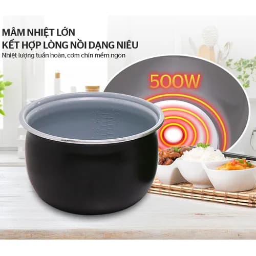 So sánh giá Nồi cơm nắp gài Sunhouse Mama 1.2 lít SHD8265B rẻ nhất? - Ảnh 10