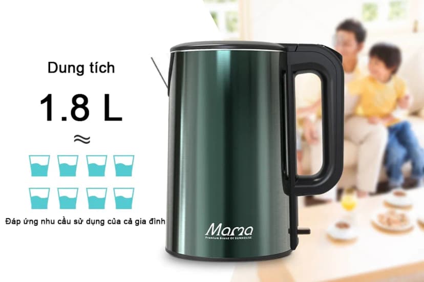 Bình đun siêu tốc Sunhouse Mama 2 lít SHD1379 - Giá rẻ nhất hôm nay - Ảnh 14