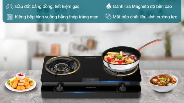 So sánh giá Bếp ga đôi Sunhouse Mama MMB33082-VMD rẻ nhất? - Ảnh 11