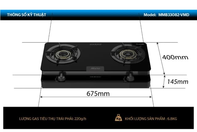 So sánh giá Bếp ga đôi Sunhouse Mama MMB33082-VMD rẻ nhất? - Ảnh 13