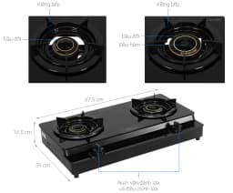 So sánh giá Bếp ga đôi Sunhouse Mama MMB33082-VMD - Tìm sản phẩm giá rẻ nhất - Ảnh 4