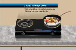 So sánh giá Bếp ga đôi Sunhouse Mama MMB33082-VMD - Tìm sản phẩm giá rẻ nhất - Ảnh 7