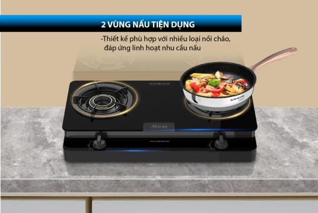 So sánh giá Bếp ga đôi Sunhouse Mama MMB33082-VMD rẻ nhất? - Ảnh 7