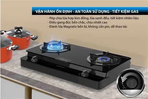 So sánh giá Bếp ga đôi Sunhouse Mama MMB33082-VMD rẻ nhất? - Ảnh 9