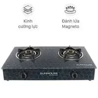 So sánh giá Bếp ga đôi Sunhouse Mama MMBB0787MT rẻ nhất? - Ảnh 2