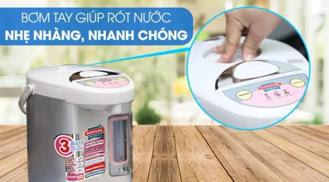 So sánh giá Bình thủy điện Sunhouse SH 1535 3.5 lít rẻ nhất? - Ảnh 12
