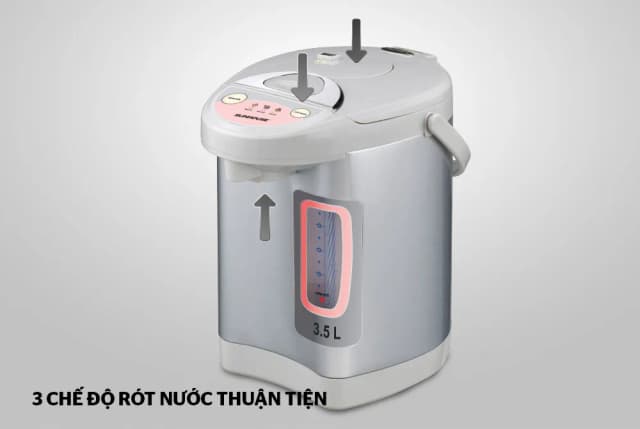 So sánh giá Bình thủy điện Sunhouse SH 1535 3.5 lít rẻ nhất? - Ảnh 16