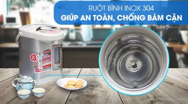 So sánh giá Bình thủy điện Sunhouse SH 1535 3.5 lít rẻ nhất? - Ảnh 8
