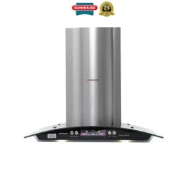 Máy hút mùi kính cong Sunhouse SHB6626