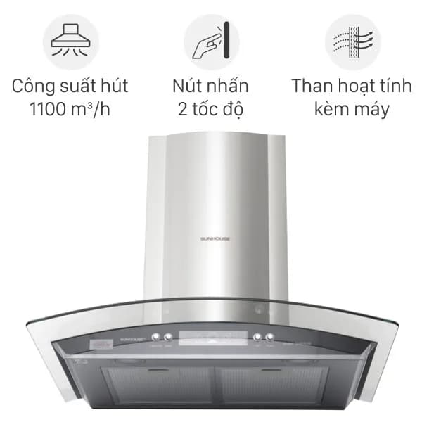 So sánh giá Máy hút mùi kính cong Sunhouse SHB6626 - Tìm sản phẩm giá rẻ nhất - Ảnh 14