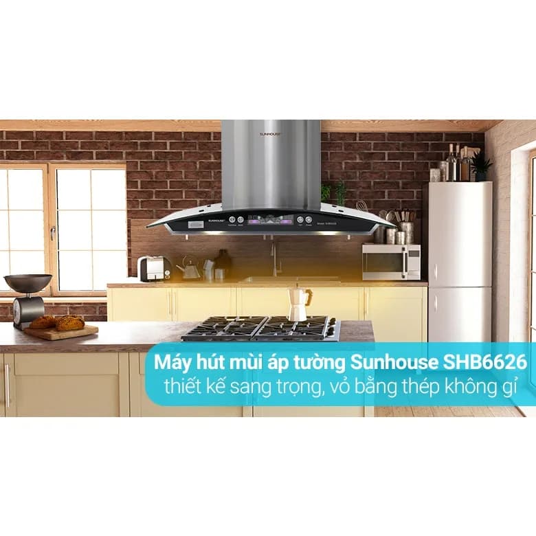 So sánh giá Máy hút mùi kính cong Sunhouse SHB6626 - Tìm sản phẩm giá rẻ nhất - Ảnh 9