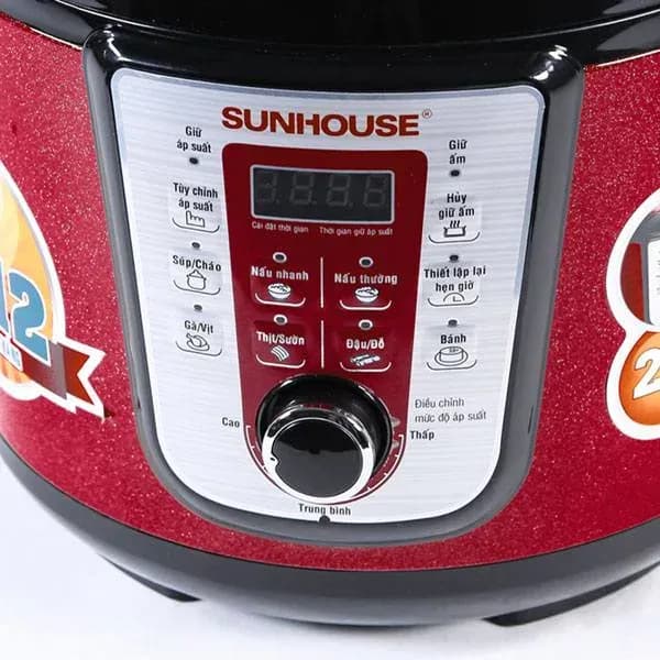 So sánh giá Nồi áp suất điện Sunhouse SHD 1767 6 lít rẻ nhất? - Ảnh 18