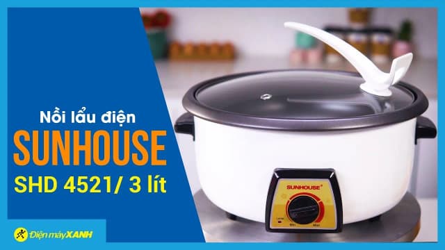 So sánh giá Nồi lẩu điện Sunhouse SHD 4521 3 lít rẻ nhất? - Ảnh 10