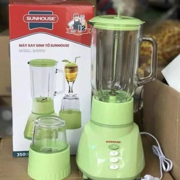 So sánh giá Máy xay sinh tố đa năng Sunhouse SHD 5112 Xanh rẻ nhất? - Ảnh 17