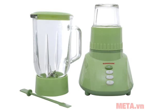 So sánh giá Máy xay sinh tố đa năng Sunhouse SHD 5112 Xanh rẻ nhất? - Ảnh 3