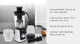 So sánh giá Máy xay sinh tố đa năng Sunhouse SHD 5322 Đen - Tìm sản phẩm giá rẻ nhất - Ảnh 11