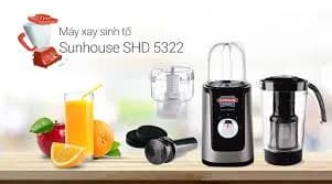 So sánh giá Máy xay sinh tố đa năng Sunhouse SHD 5322 Đen - Tìm sản phẩm giá rẻ nhất - Ảnh 13