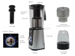 So sánh giá Máy xay sinh tố đa năng Sunhouse SHD 5322 Đen - Tìm sản phẩm giá rẻ nhất - Ảnh 5