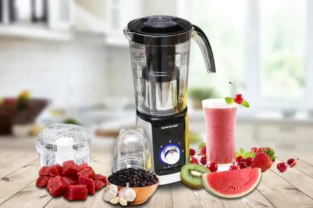 So sánh giá Máy xay sinh tố đa năng Sunhouse SHD 5322 Đen rẻ nhất? - Ảnh 7