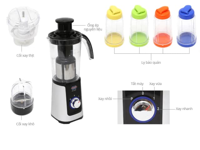 Máy xay sinh tố đa năng Sunhouse SHD-5328 - Ảnh 10