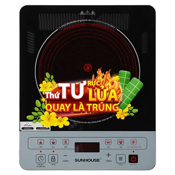 So sánh giá Bếp hồng ngoại đơn Sunhouse SHD 6005(EMC) 2000W rẻ nhất? - Ảnh 20