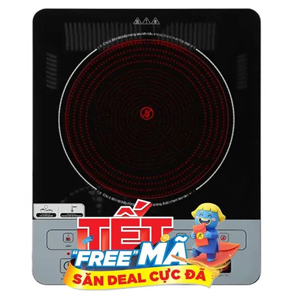 So sánh giá Bếp hồng ngoại đơn Sunhouse SHD 6005(EMC) 2000W rẻ nhất? - Ảnh 9