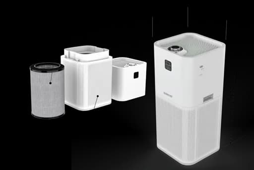 Máy lọc không khí Sunhouse SHD-60AP9760 48W - Ảnh 9