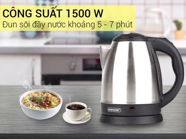 So sánh giá Bình đun siêu tốc Sunhouse 1.8 lít SHD1182 rẻ nhất? - Ảnh 14