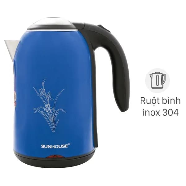 So sánh giá Bình đun siêu tốc Sunhouse 1.7 lít SHD1382B - Tìm sản phẩm giá rẻ nhất - Ảnh 1