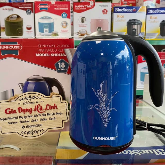 So sánh giá Bình đun siêu tốc Sunhouse 1.7 lít SHD1382B rẻ nhất? - Ảnh 6