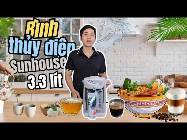 So sánh giá Bình thủy điện Sunhouse SHD1533 3.3 lít rẻ nhất? - Ảnh 20