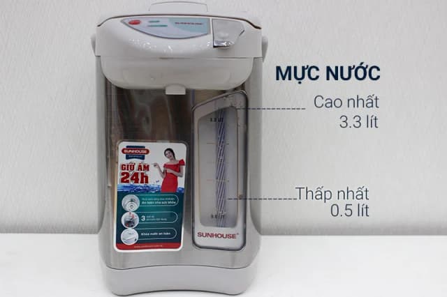 So sánh giá Bình thủy điện Sunhouse SHD1533 3.3 lít rẻ nhất? - Ảnh 6