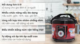 So sánh giá Nồi áp suất điện Sunhouse SHD1755 5 lít - Tìm sản phẩm giá rẻ nhất - Ảnh 12