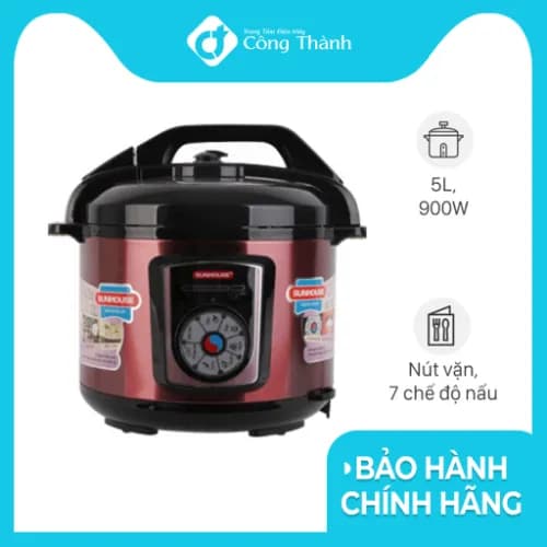 So sánh giá Nồi áp suất điện Sunhouse SHD1755 5 lít - Tìm sản phẩm giá rẻ nhất - Ảnh 14