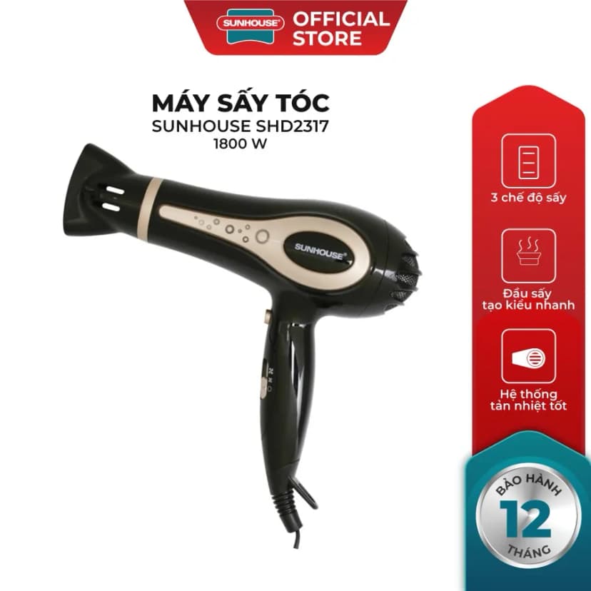 Máy sấy tóc Sunhouse SHD2317 - Giá rẻ nhất hôm nay - Ảnh 7