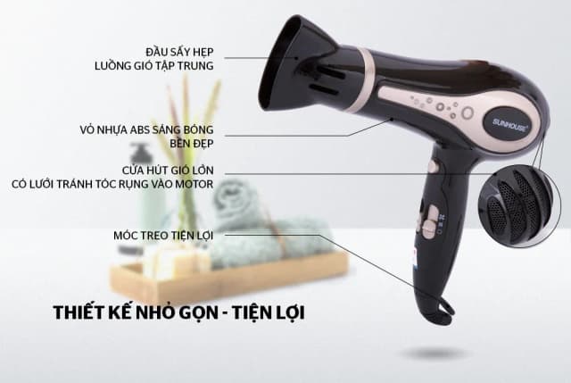So sánh giá Máy sấy tóc Sunhouse SHD2317 rẻ nhất? - Ảnh 8