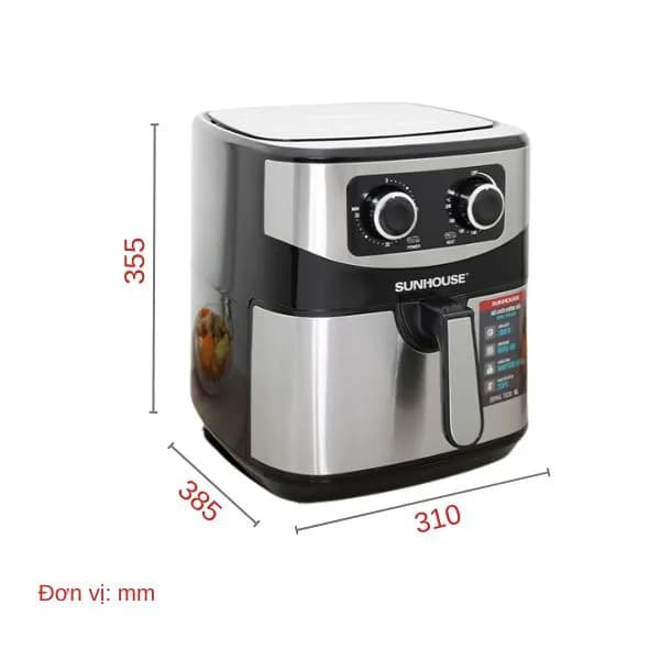 Top 1 so sánh giá Nồi chiên không dầu Sunhouse 9 lít SHD4035 - Tìm sản phẩm giá rẻ nhất - Ảnh 17